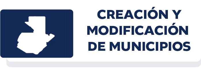 Creación y Modificación de Municipios